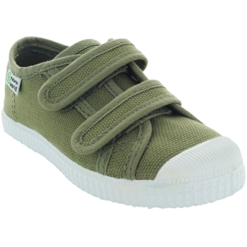 Kinder Schuhe Sneaker mit Klettverschluss oliv