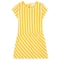 Kinder Kleid gelb-gestreift
