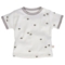 Baby T-Shirt Bio-Baumwolle Biene grau