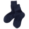 Kinder Socken Bio-Schurwolle Feinstrick marine