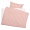 Biber Bettwäsche zum Wenden Bio-Baumwolle rosé