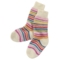 Kinder Socken Bio-Schurwolle Rainbow naturmix