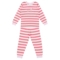 Kinder Schlafanzug Retro pink stripes Giraffe