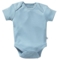 Baby Body Kurzarm Bio-Baumwolle hellblau