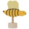 Biene Steckfigur aus Lindenholz, bunt lasiert