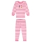 Kinder Schlafanzug Retro pink-gestreift