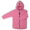 Baby und Kinder Jacke mit Kapuze Bio-Merinowolle Fleece dusty pink