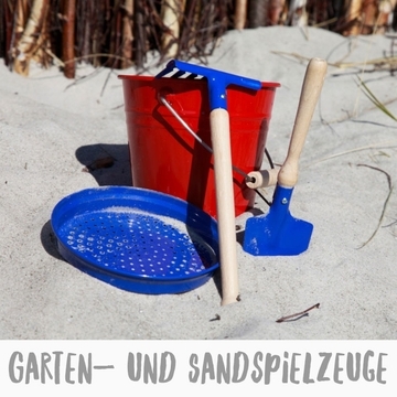 Garten- und Sandspielzeuge